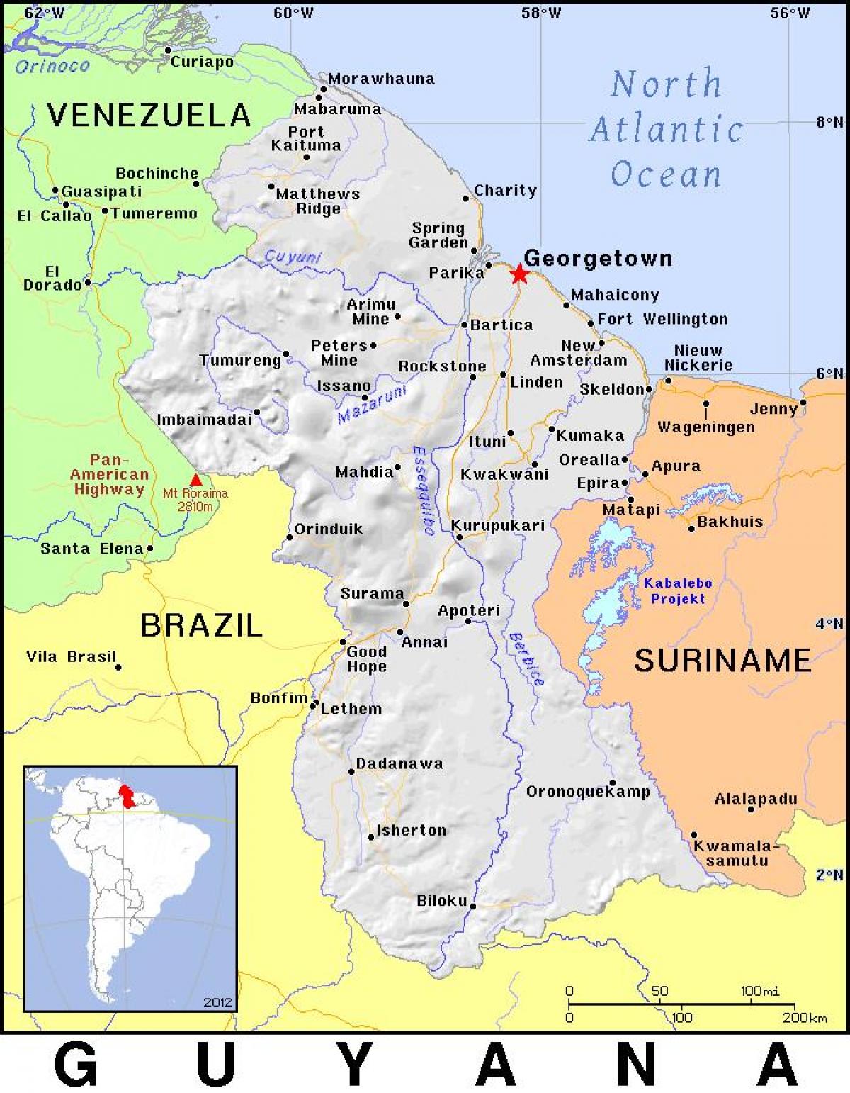 harta e Guajana vendit